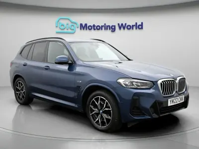 Used BMW X3 M Sport 292 HP (214 kW) 2022 Blue SUV