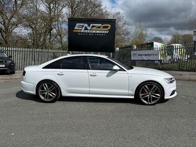 Usado Audi A6 S-Line 190 CV (139 kW) 2018 Blanco Berlina