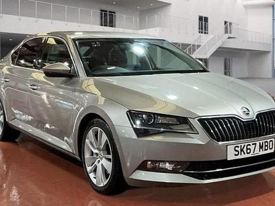 Beige Used 2017 Skoda Superb SE L Executive Hatchback | £9,799 (Fair price)