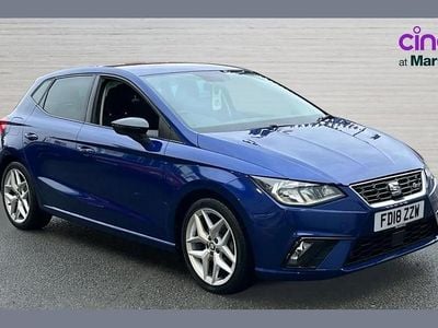 Blue Used 2018 Seat Ibiza FR Hatchback | £9,768 (Fair price)