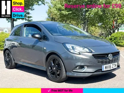 Używany Vauxhall Corsa Edition 75 KM (55 kW) 2016 Szary Hatchback
