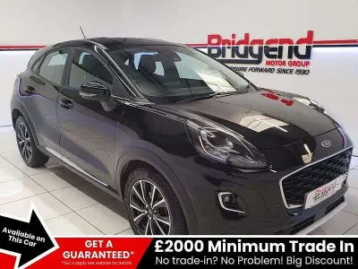 Used Ford Puma Titanium 2022 Black Hatchback