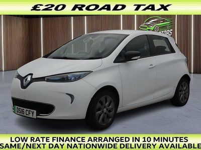 White Used 2016 Renault Zoe Dynamique Hatchback | £4,877 (Fair price)