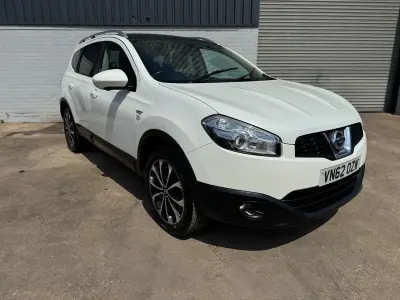 Used Nissan Qashqai +2 N-TEC 110 HP (80 kW) 2012 White SUV