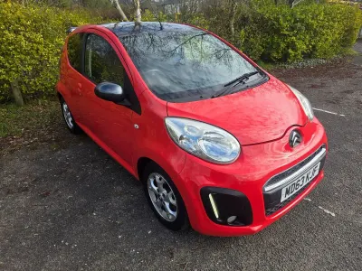 Used Citroën C1 Platinum 68 HP (50 kW) 2014 Red Hatchback