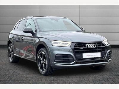 Used Audi Q5 Black Edition 245 HP (180 kW) 2020 Grey SUV
