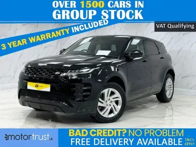 Begagnad Land Rover Range Rover evoque R-Dynamic 180 HK (132 kW) 2019 Svart SUV