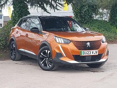 Used Peugeot e-2008 GTi 100 kW (136 HP) 2023 Orange SUV