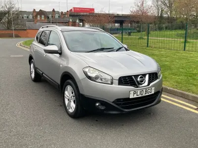 Używany Nissan Qashqai +2 N-TEC 2010 Srebrny SUV