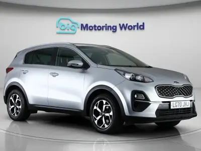 Używany Kia Sportage 134 KM (98 kW) 2020 Srebrny SUV