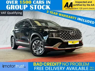 Begagnad Hyundai Santa Fe Premium 230 HK (169 kW) 2023 Svart SUV