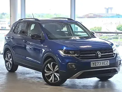Usado VW T-Cross Black Edition 110 HP (80 kW) 2024 Azul SUV