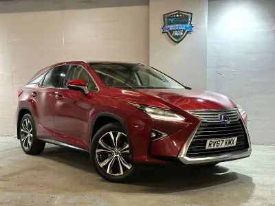 Used Lexus RX450h 2017 Red SUV