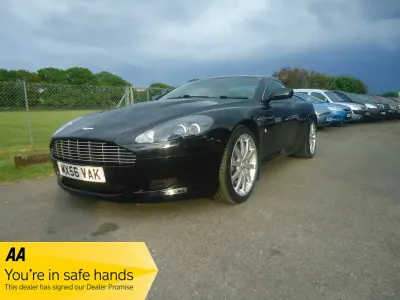 Used Aston Martin DB9 456 HP (335 kW) 2007 Black Coupe