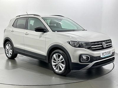 Used VW T-Cross Active 95 HP (69 kW) 2021 Grey SUV
