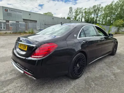Used Mercedes S350L AMG line 254 HP (186 kW) 2013 Black Sedan