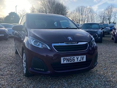 Used Peugeot 108 Active 68 HP (50 kW) 2016 Red Hatchback