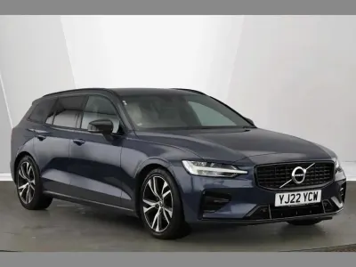 Usado Volvo V60 R-Design 161 CV (118 kW) 2022 Azul Familiar