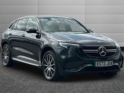 Used Mercedes EQC400 AMG line 300 kW (408 HP) 2023 Graphite grey SUV