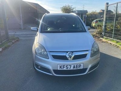 Used Vauxhall Zafira SRi 150 HP (110 kW) 2007 Silver MPV