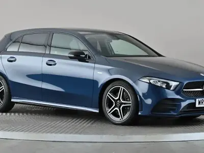Used Mercedes A250 Executive 224 HP (164 kW) 2022 Blue Hatchback