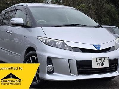 Used Toyota Estima Hybrid 2019 Silver MPV