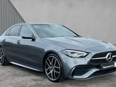 Usado Mercedes C200 AMG Line Premium Plus 204 CV (150 kW) 2023 Gris