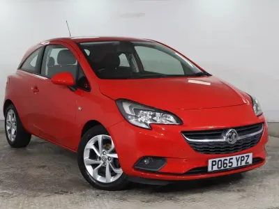 Used Vauxhall Corsa 70 HP (51 kW) 2015 Red Hatchback