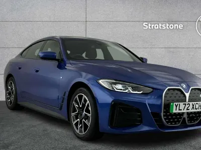 Used BMW i4 M Sport 250 kW (340 HP) 2022 Blue Sedan