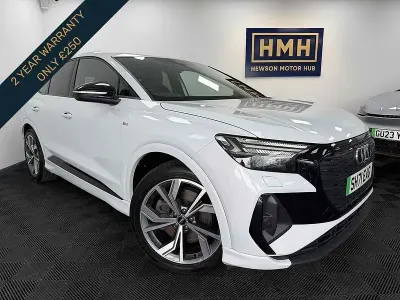Second-hand Audi Q4 e-tron Comfort 219 kW (299 CP) 2021 Alb SUV