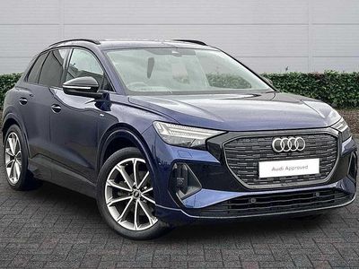 Blue Used 2021 Audi Q4 e-tron SUV | £20,985 (Fair price)