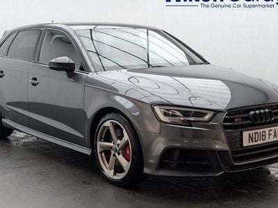 Grey Used 2018 Audi S3 Sportback Black Edition Hatchback | £19,750 (Good price)
