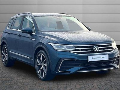 Blue Used 2023 VW Tiguan R-line SUV | £27,450 (Fair price)