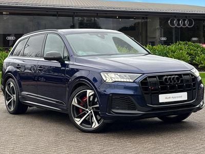 Blue Used 2024 Audi SQ7 Black Edition SUV | £60,450 (Super price)