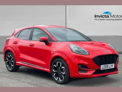 Używany Ford Puma ST-Line X 125 KM (91 kW) 2020 Czerwony SUV