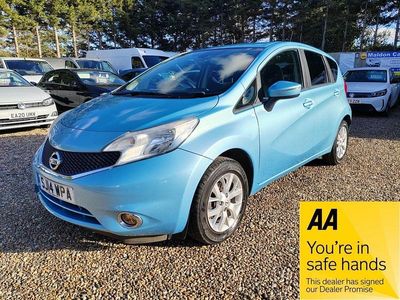 Used Nissan Note Acenta Premium 80 HP (58 kW) 2014 Blue Hatchback