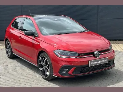 Used VW Polo GTI 203 HP (149 kW) 2022 Red Hatchback