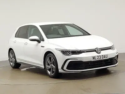 Used VW Golf VIII R-line 130 HP (95 kW) 2023 White Hatchback