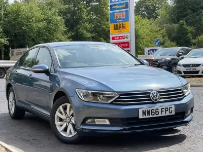 Used VW Passat S 2016 Blue Sedan