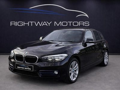 Used BMW 116 Sport Line 116 HP (85 kW) 2018 Black Hatchback