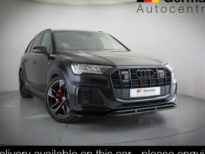 Used Audi Q7 Black Edition 340 HP (250 kW) 2022 Black SUV