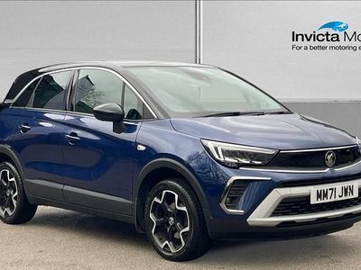 Blue Used 2021 Vauxhall Crossland Edition SUV | £12,500 (Fair price)