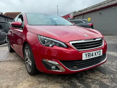 Used Peugeot 308 S 116 HP (85 kW) 2014 Red Hatchback