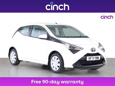 White Used 2021 Toyota Aygo X-play Hatchback | £9,399 (Fair price)