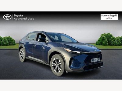 Blue Used 2024 Toyota bZ4X PURE SUV | £24,740 (Fair price)