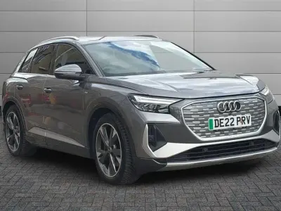 Used Audi Q4 e-tron S-Line 150 kW (204 HP) 2022 Grey SUV