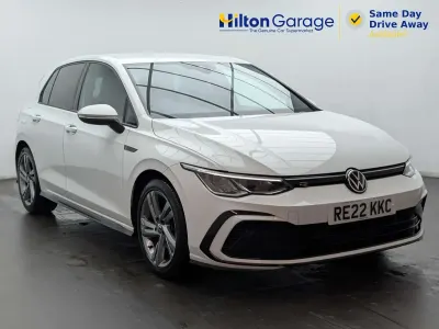 Used VW Golf VIII R-line 130 HP (95 kW) 2022 White Hatchback