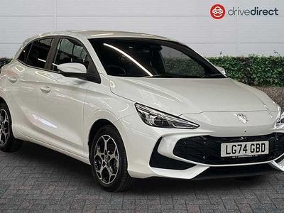 White Used 2025 MG MG3 Trophy Hatchback | £14,700 (Fair price)