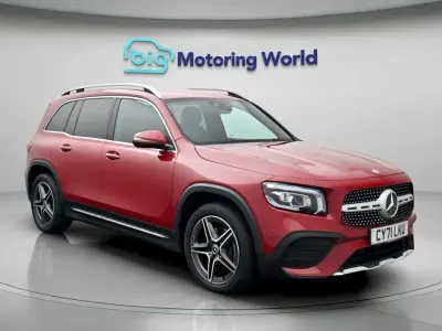 Used Mercedes GLB200 AMG line 163 HP (119 kW) 2021 Red SUV
