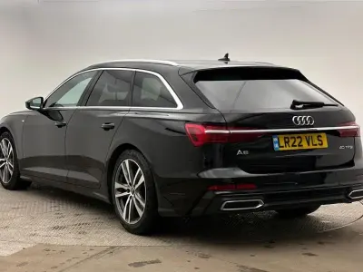 Used Audi A6 S-Line 204 HP (150 kW) 2022 Black Estate